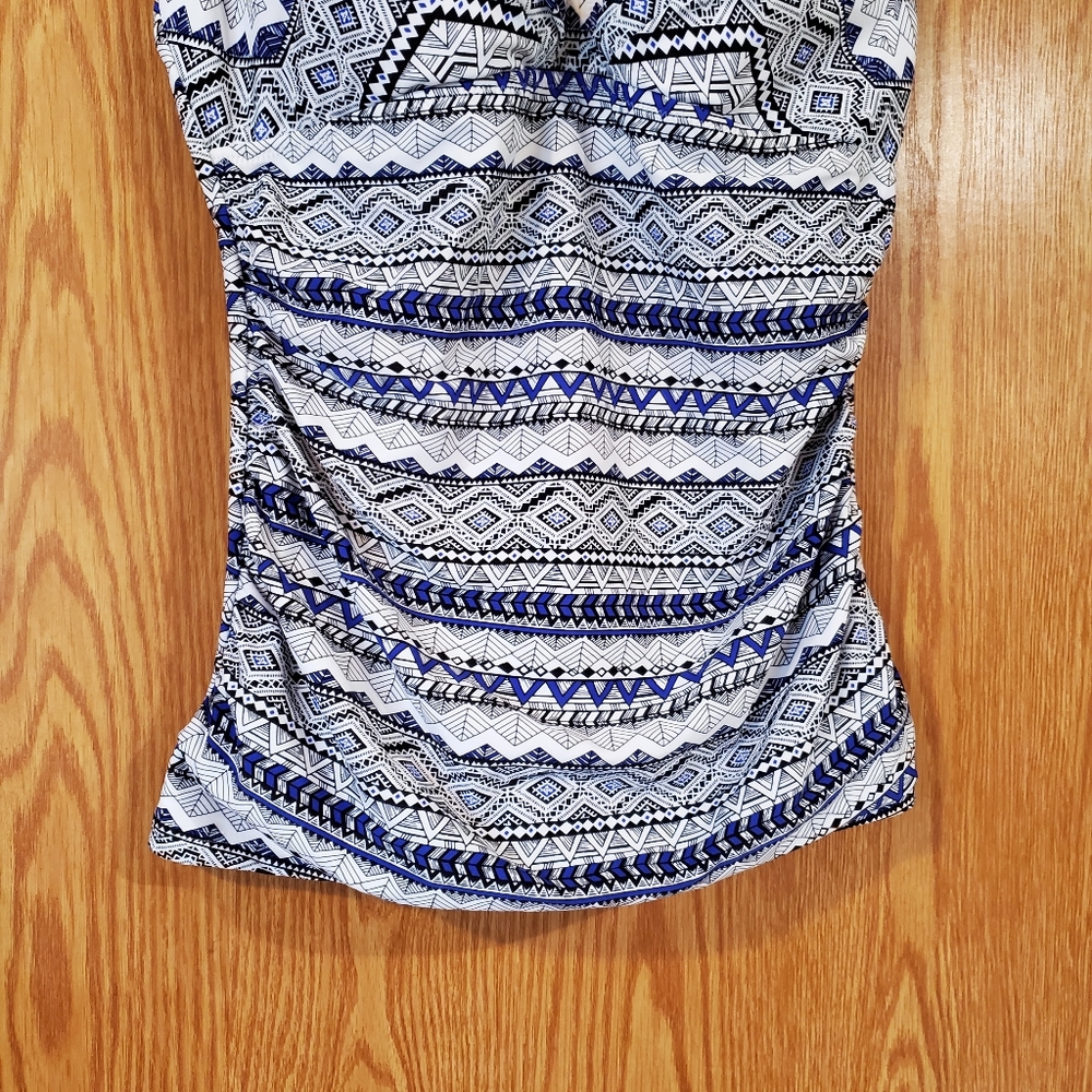 Profile by Gottex Ixtapa tankini top ruched,wire free shelf bra size 40D - Picture 4 of 15